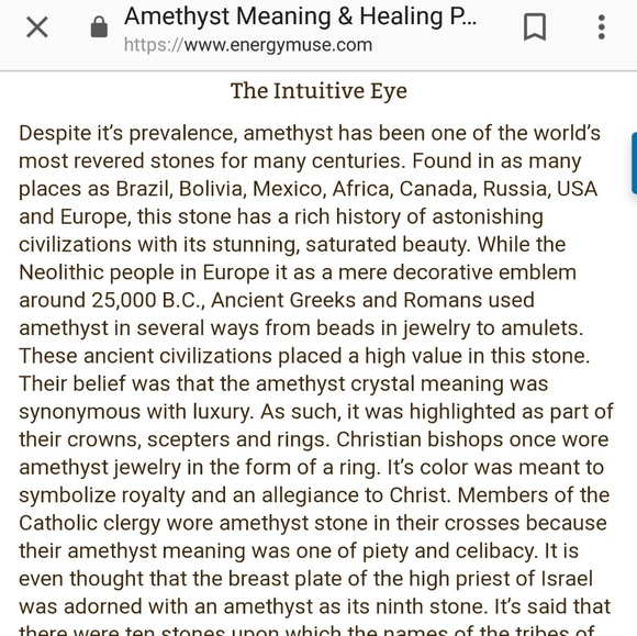 Amethyst + Pearl Necklace - Picture 7 of 7